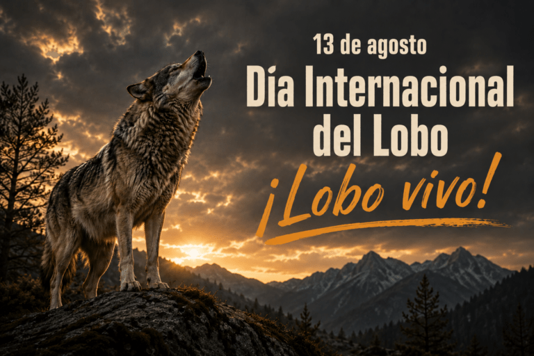 13 de agosto, Día Internacional del Lobo: una jornada para celebrar al gran depredador