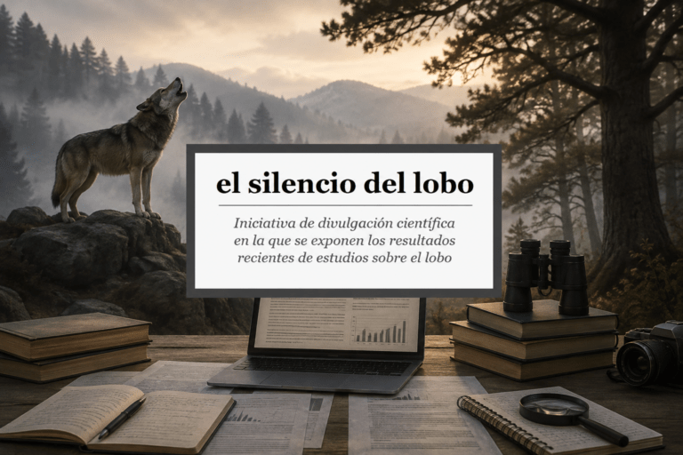 El Silencio del Lobo: una biblioteca discreta para conocer qué dice la ciencia sobre el lobo